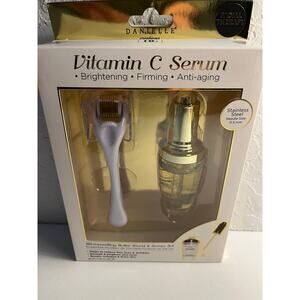 Vitamin C Serum Microneedling Roller Wand and Serum Set